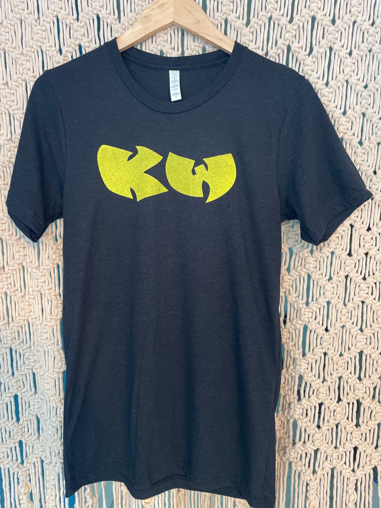 KW Unisex Soft Tee Black