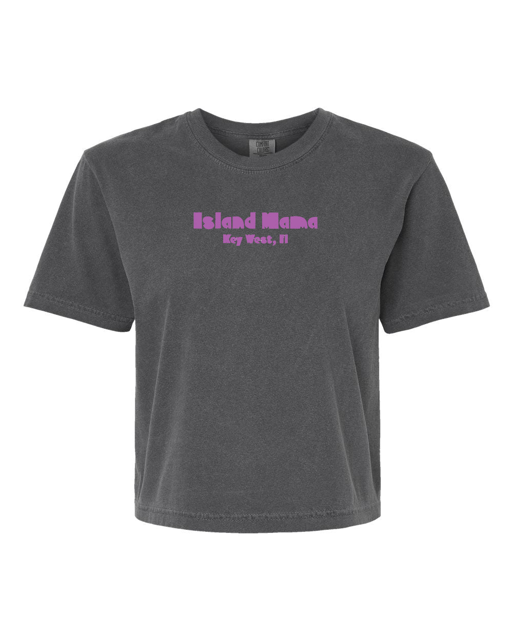 Island Mama Boxy Cotton Tee
